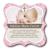 Vintage Cartouche Pink