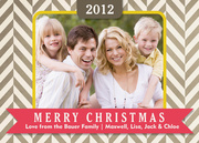  Christmas cards - Stripe Song Christmas