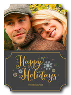 holiday photo cards - Love Frame Holiday