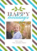 Tasty Stripe -  christmas cards