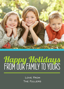 holiday photo cards - The Holiday Times