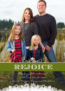 Classic Rejoice -  Christmas cards
