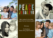  holiday cards - Mahogany Band