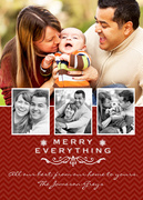 holiday photo cards - Everything Song