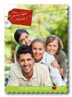 Ruby Gift Tag -  holiday cards