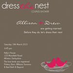 Lovebirds -  Hen Night Invitations
