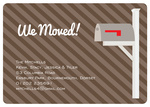 Striped Post -  New Address Cards