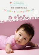 Baby Christmas Cards - Hearth & Home