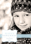 Hanukkah Blue -  Hanukkah cards