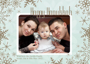Hanukkah photo cards - Winter Love
