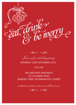 Let's Get Merry! - Christmas Party Invitations 
