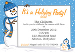Penguin's Party -  Christmas Invitations 
