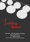 Holiday Soiree - Christmas Party Invitations 