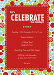 On The Bubbles! - Christmas Party Invitations 
