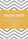 Gold 'n Silver - Christmas Party Invitations 