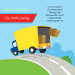 On the Road -  New Address Cards