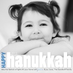 Bold Lights - Hanukkah Greeting Cards