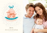 Pastel Bell -  Babys First Christmas Cards