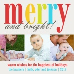 So Merry! - Baby Christmas Cards 