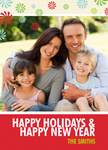 Pinwheel Joy - New Year Cards 