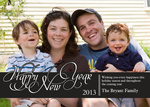 Favorite Font -  Happy New Year Cards 