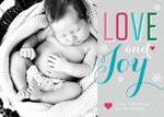 Such Love! -  Babys First Christmas Cards