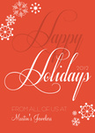 Tangerine Holidays - Company Christmas Cards

