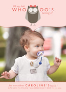 Girl Birthday Invitations - Ribbon Hoot