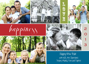 Cherry Happiness -  happy new years cards
