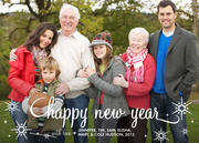 new years photo cards - Nature's New