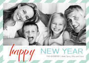 Roundabout Blue -  happy new years cards