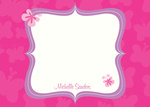 Fuschia Fun - Baby Shower Thank You Notes