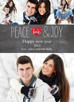 Love & Joy -  Happy New Year Cards 