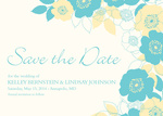 Turquoise Petal Date
