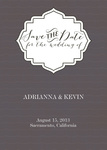 Moderne Date - Save the Date Photo Cards