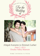  Photo Save the Date Cards - Laurel Love Date