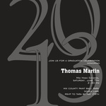 Graduation Invitations - The Big Year Invite