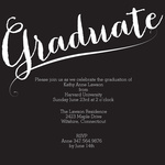 Black & White Invite