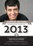 Graduation Invitation Cards - Grey Brite Invite