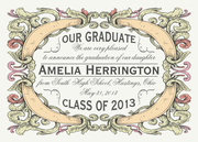Victorian Scroll Grad