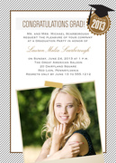 graduation party invitations - Class Topper