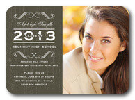 Shimmer Sweet - graduation party invitations