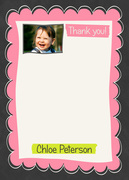 Chalk Around - Birthday Thank You Cards