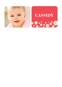  Birthday Thank You Notes - Daisy Ring
