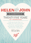 Tree Hearts Anniversary