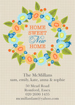 Welcome Wreath -  New Address Cards
