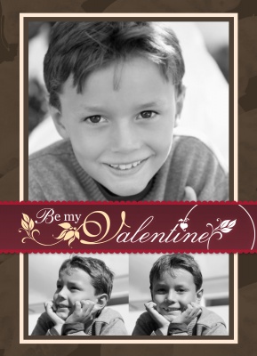 Valentines Cards, Blooming Valentine Design