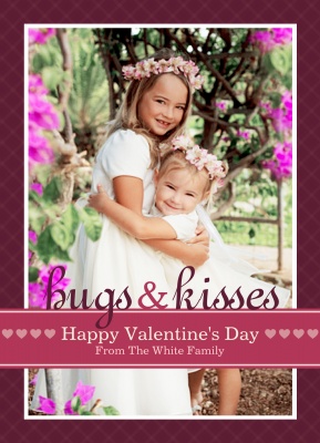 Valentines Cards, Heart's Band Design
