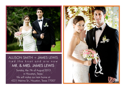 Wedding Announcements, Love Equals Design