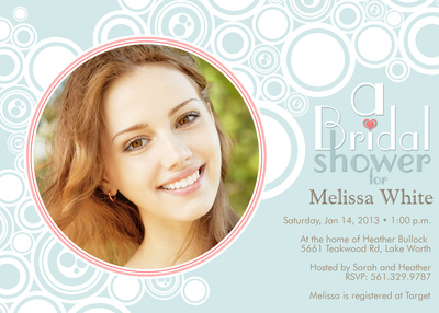 Bridal Shower Invitations, Bubbly Bride Design